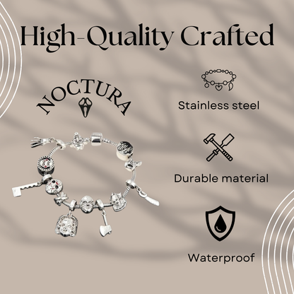 Noctura™ Horror Charm Bracelet